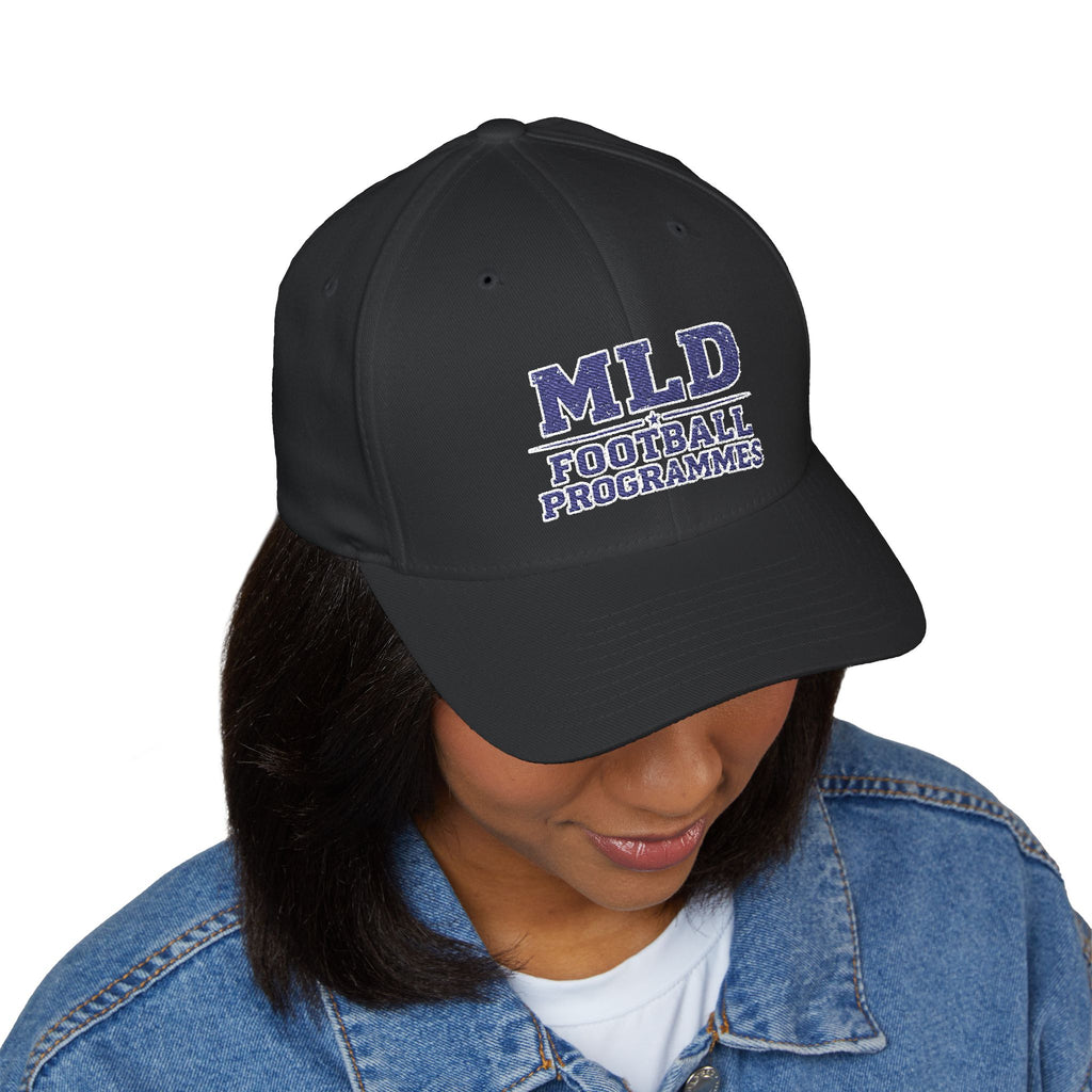 MLD Football Programmes Embroidered Cap – Structured Closed-Back Baseball Hat