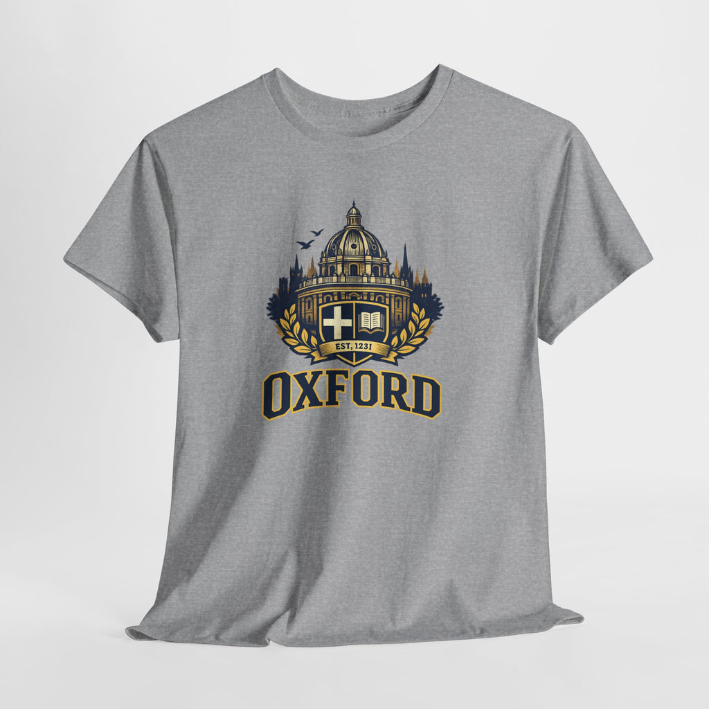 Oxford Crest T-Shirt — Vintage University Graphic Tee