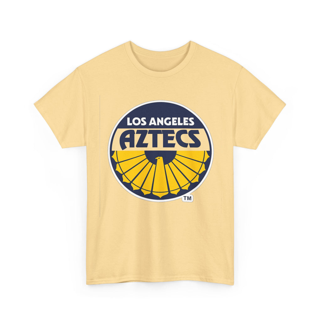 Los Angeles Aztecs Vintage Logo Cotton T-Shirt