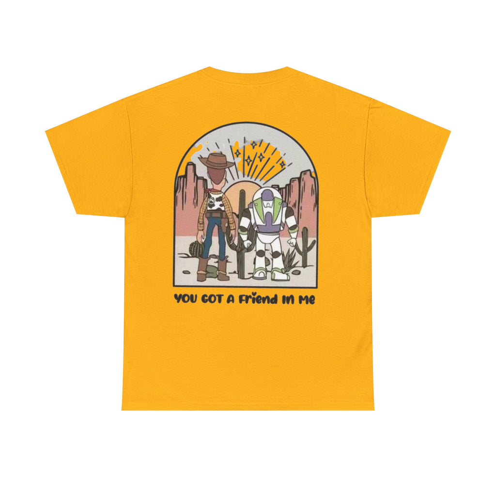 Toy Space Friends T‑Shirt — "You Got a Friend in Me" Graphic Tee