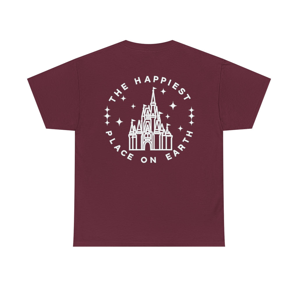 Castle Graphic Tee — "The Happiest Place on Earth" Theme Park T‑Shirt