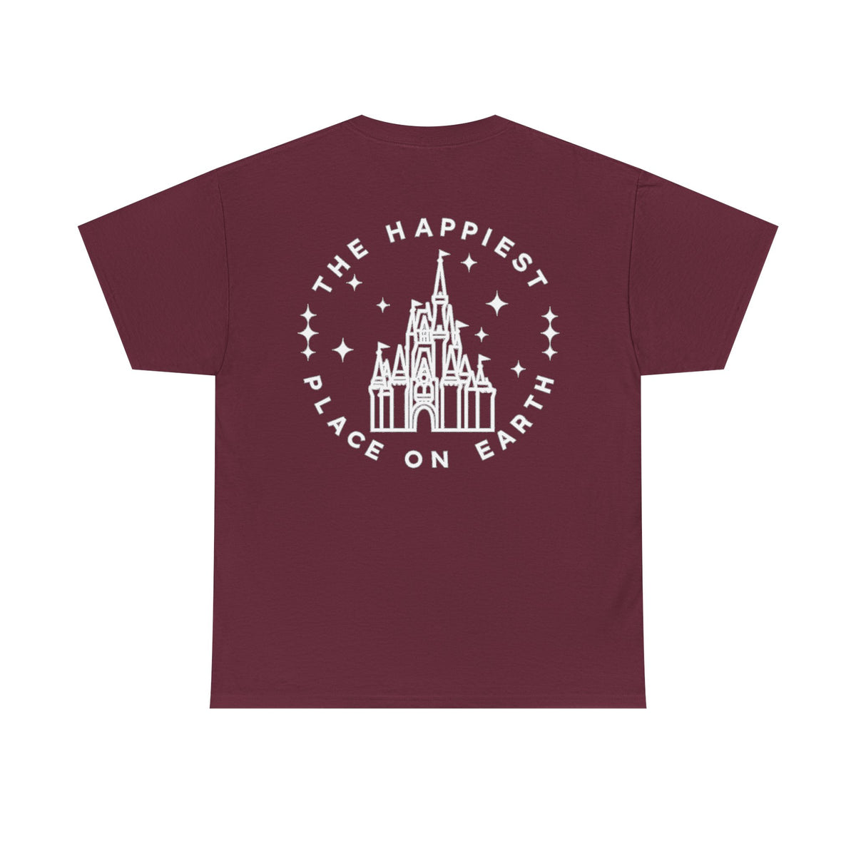 Castle Graphic Tee — "The Happiest Place on Earth" Theme Park T‑Shirt
