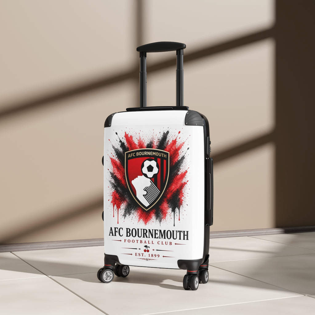 AFC Bournemouth Suitcase – Football Club Crest Cabin Luggage