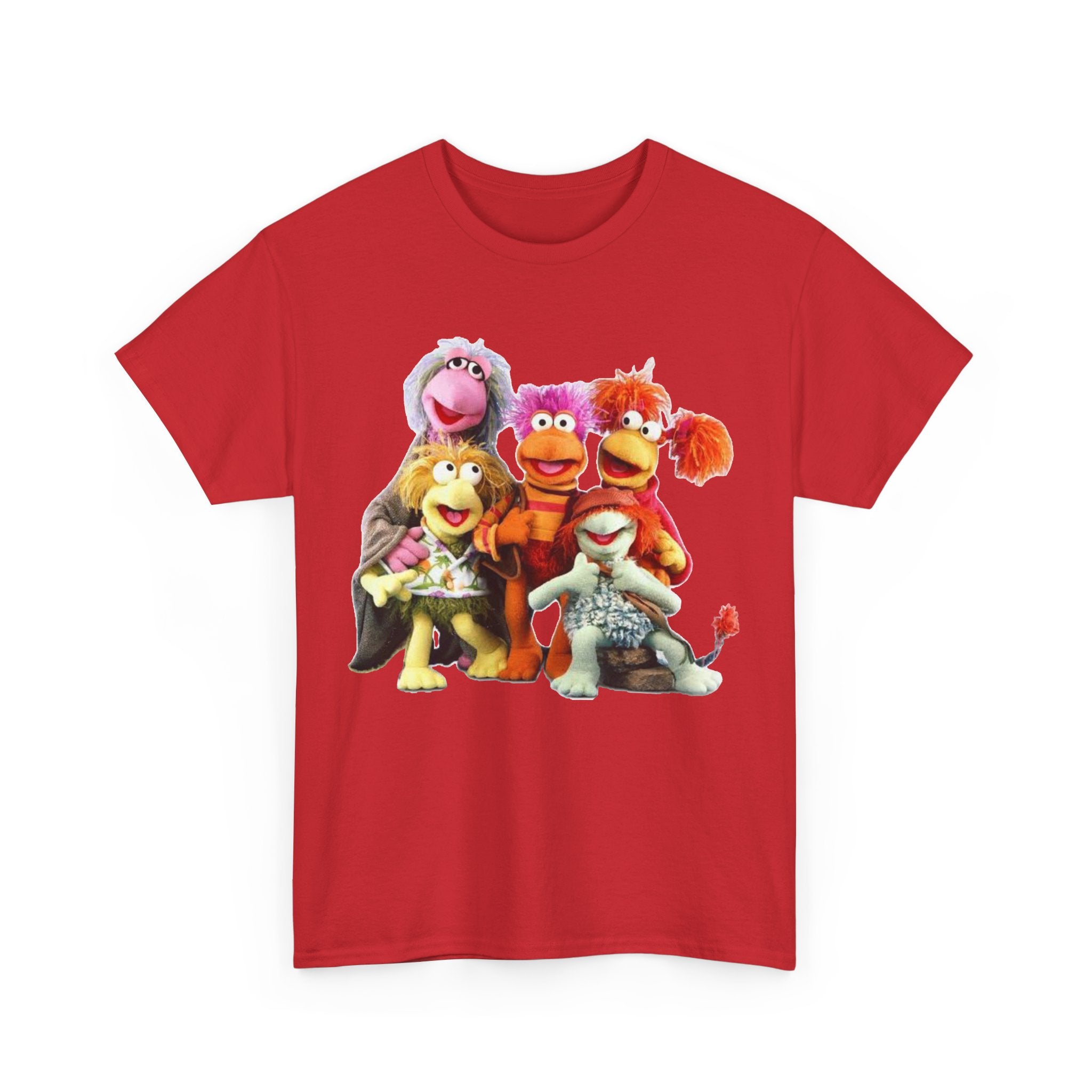 Fraggle Rock Characters T-Shirt — Vintage 80s Kids TV Crew Tee