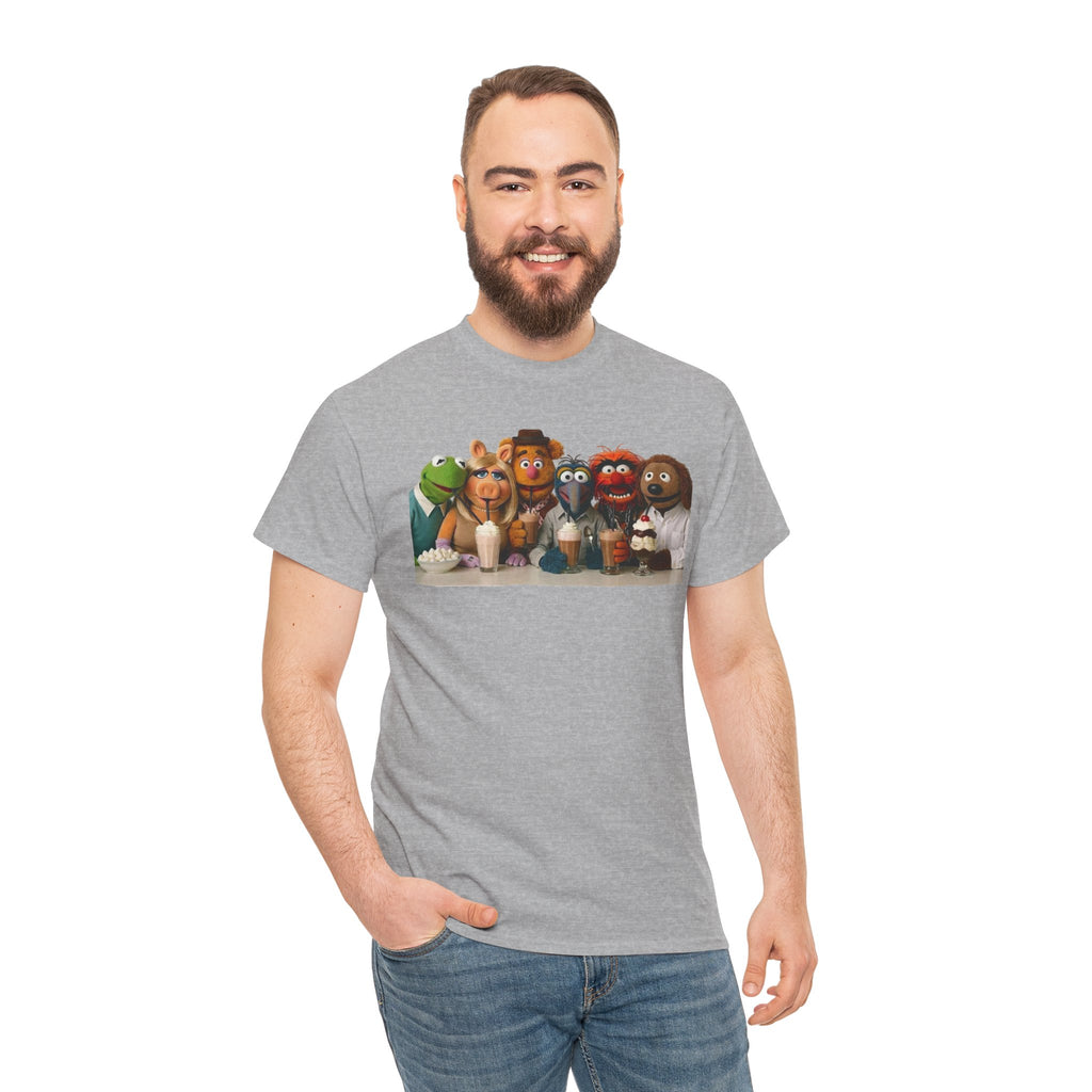 Muppet Cast Retro Poster Cotton T-Shirt