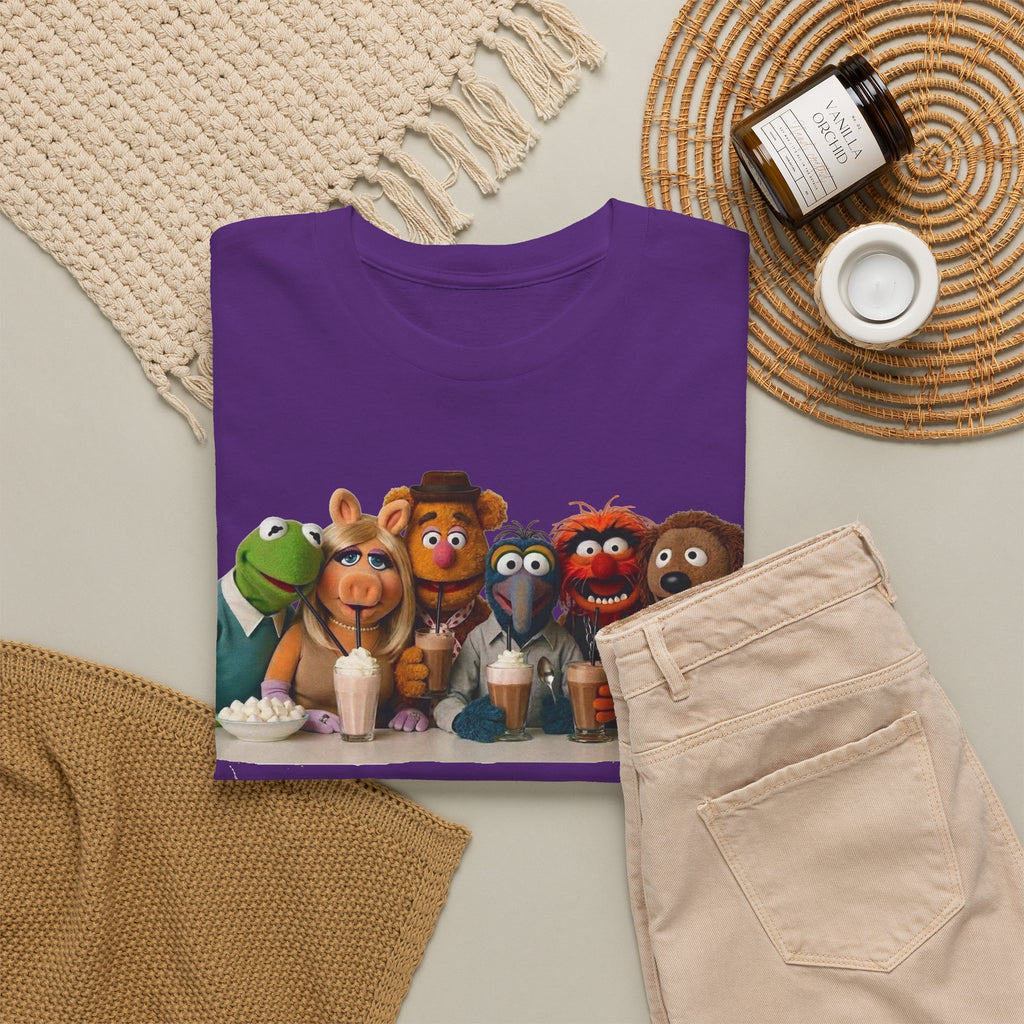 Muppet Cast Retro Poster Cotton T-Shirt
