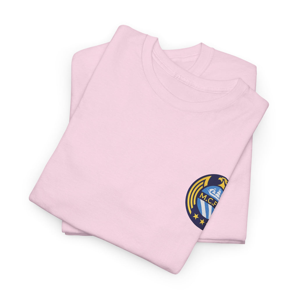 MCFC Unofficial Crest / Badge Tee — Nautical Compass Emblem Shirt