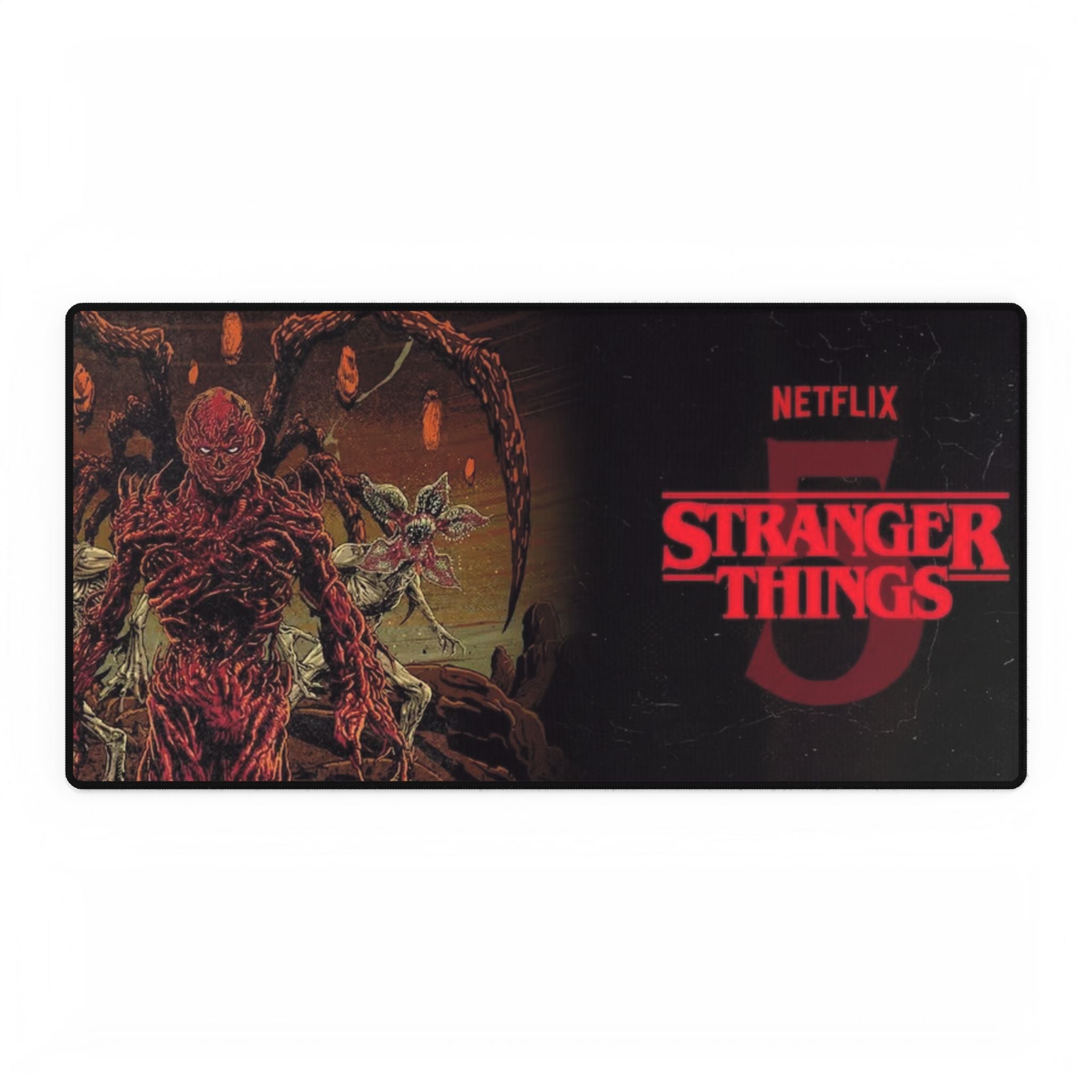 Stranger Things 3 Desk Mat — Upside Down Demogorgon Gaming Mouse Pad