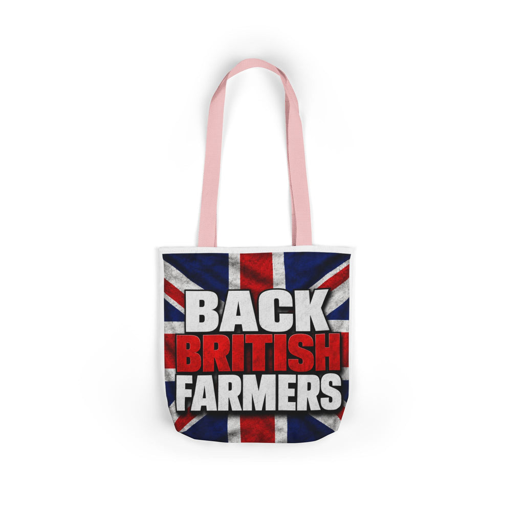 Back British Farmers Canvas Tote Bag — Union Jack Farming Support Tote
