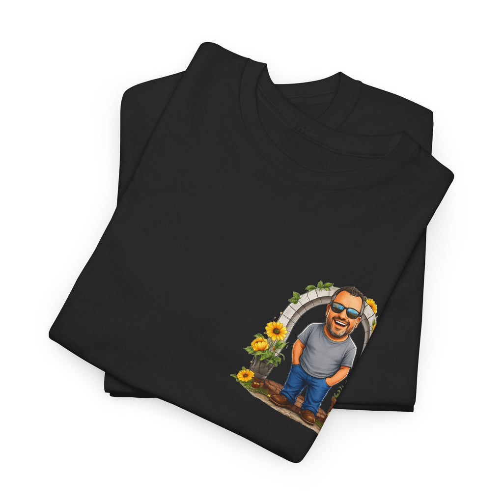 Funny Senior Tee — “At My Age Getting Lucky Means Walking Into a Room and Remembering Why I’m There”