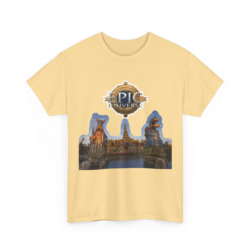 Epic Universe Theme Park T‑Shirt — Iconic Entrance Graphic Tee
