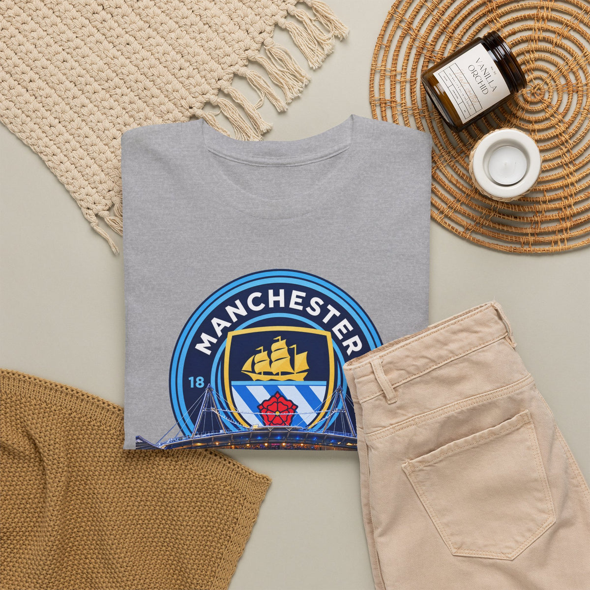 Manchester City CTID Unisex Heavy Cotton Tee
