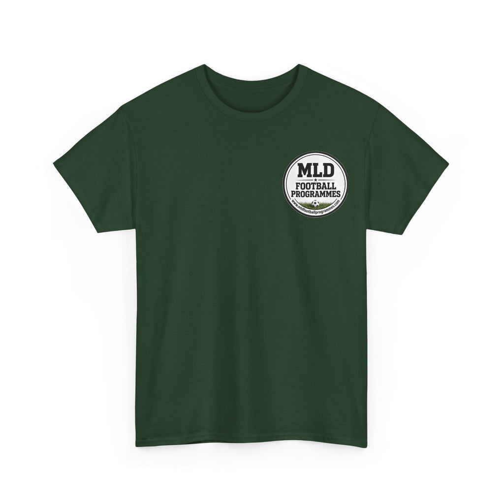 MLD Football Programmes Tee - Retro Logo Chest T-Shirt