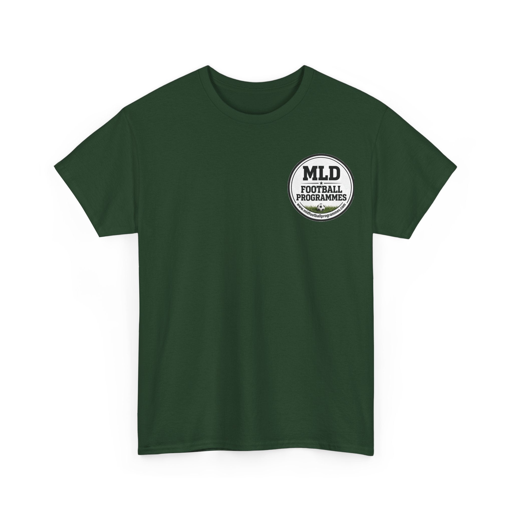 MLD Football Programmes Tee - Retro Logo Chest T-Shirt
