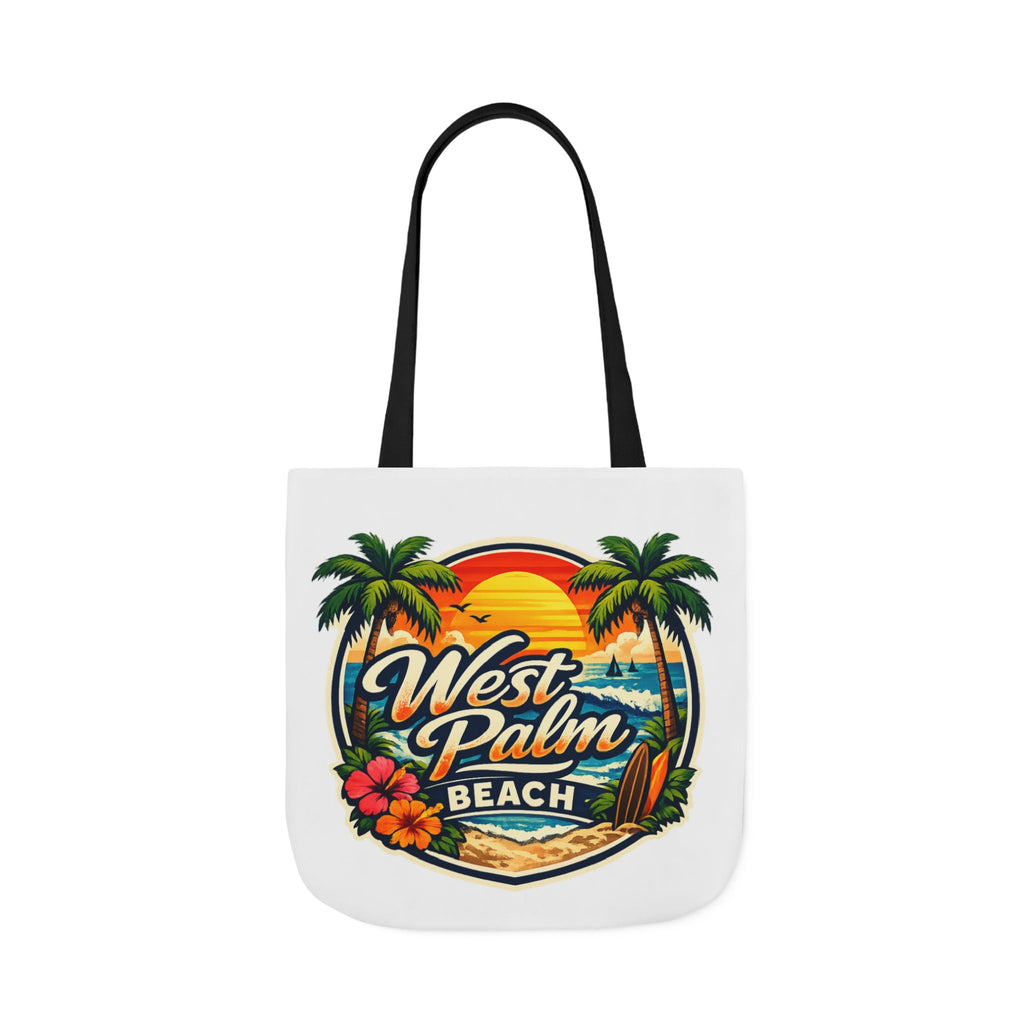 West Palm Beach Vintage Sunset Tote