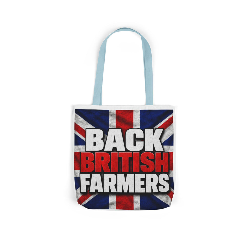 Back British Farmers Canvas Tote Bag — Union Jack Farming Support Tote