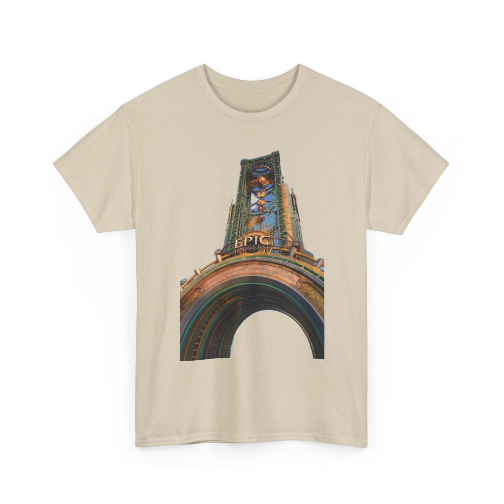 Epci Universe Vintage Theater Arch Graphic Tee — 'Epic' Retro Marquee T-Shirt