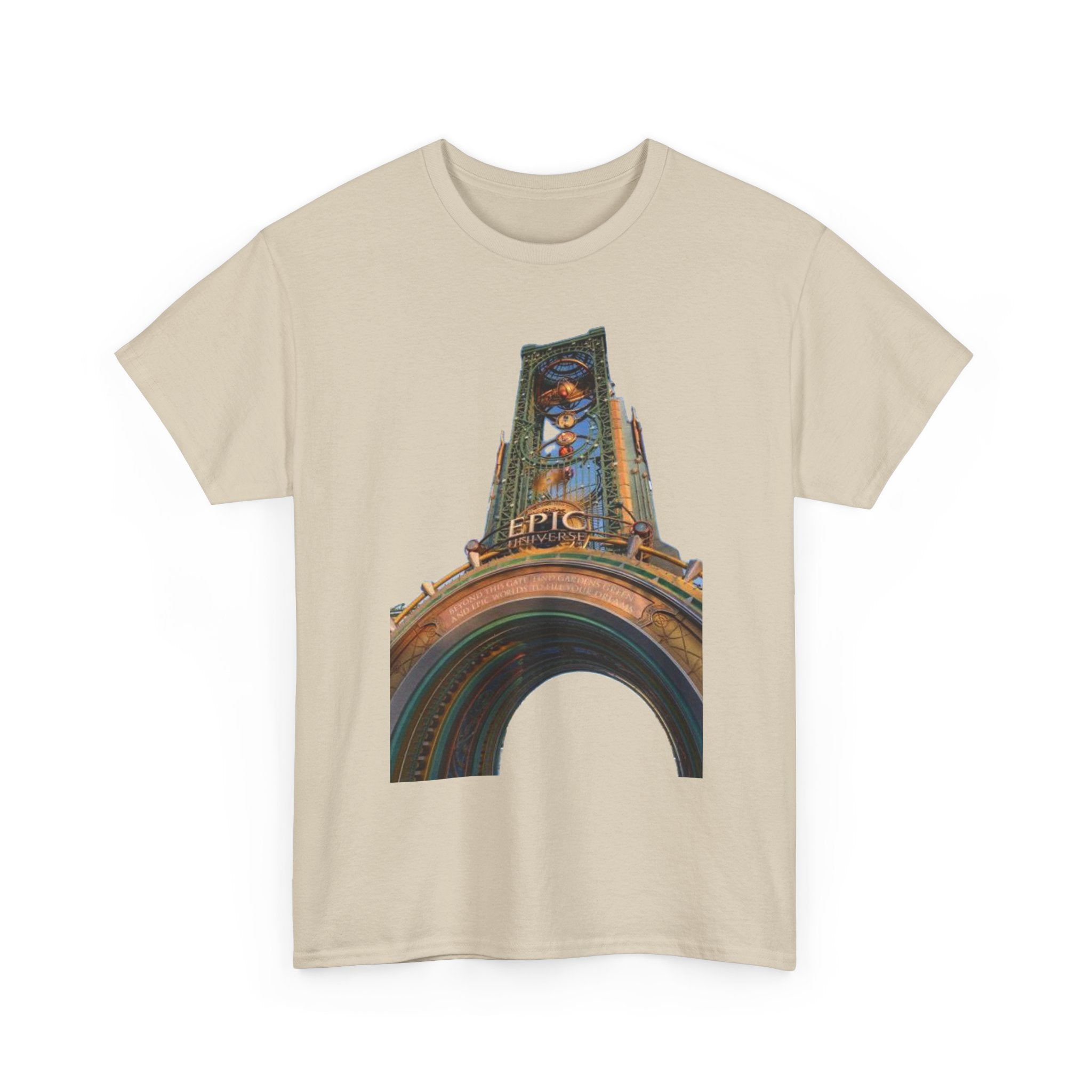Epci Universe Vintage Theater Arch Graphic Tee — 'Epic' Retro Marquee T-Shirt