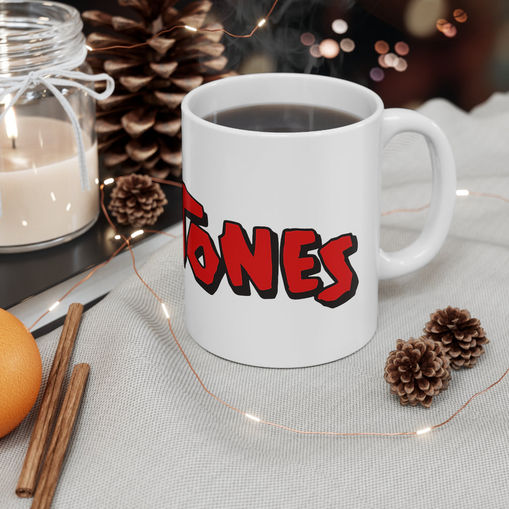 The Flintstones Red Logo Ceramic Coffee Mug — 11oz & 15oz