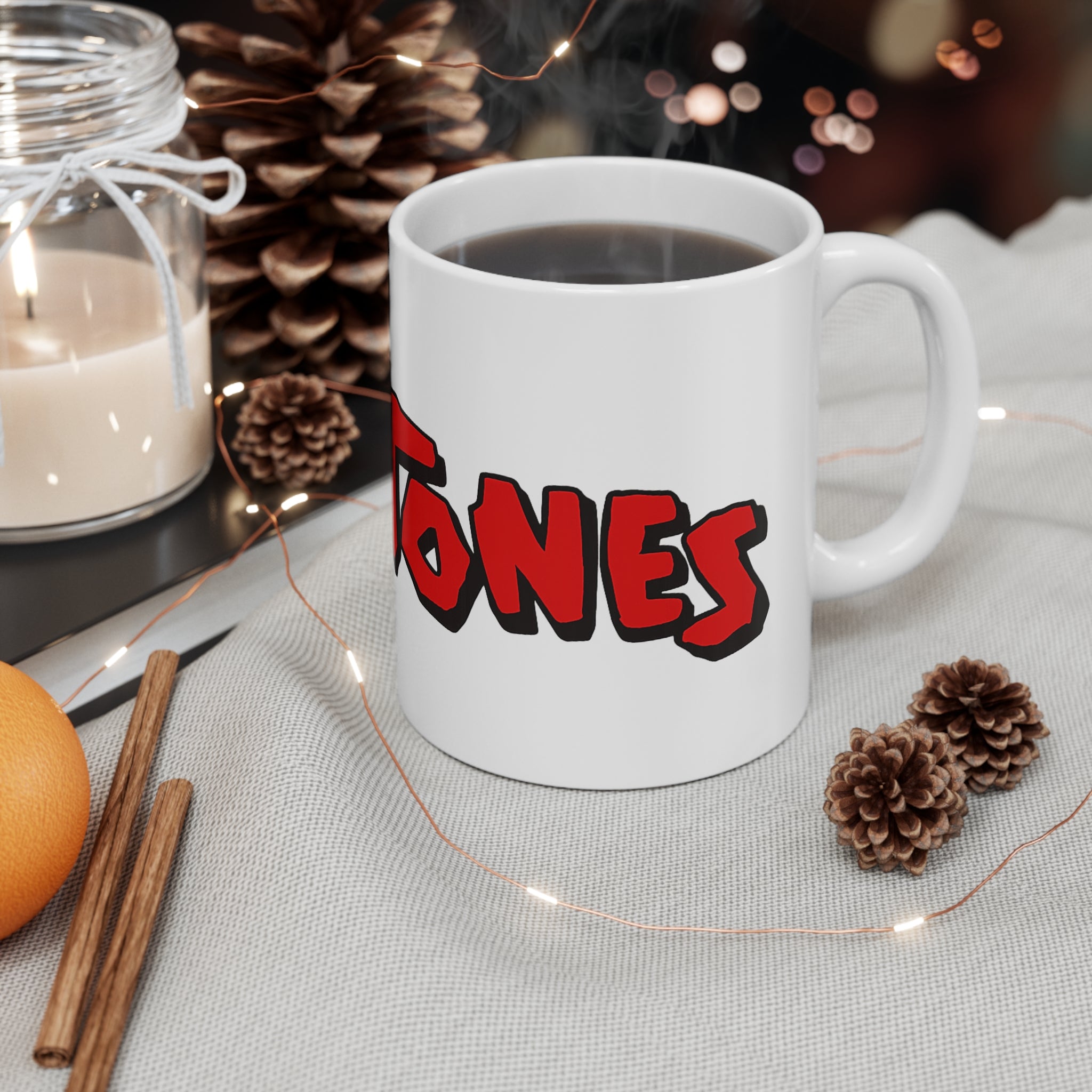 The Flintstones Red Logo Ceramic Coffee Mug — 11oz & 15oz