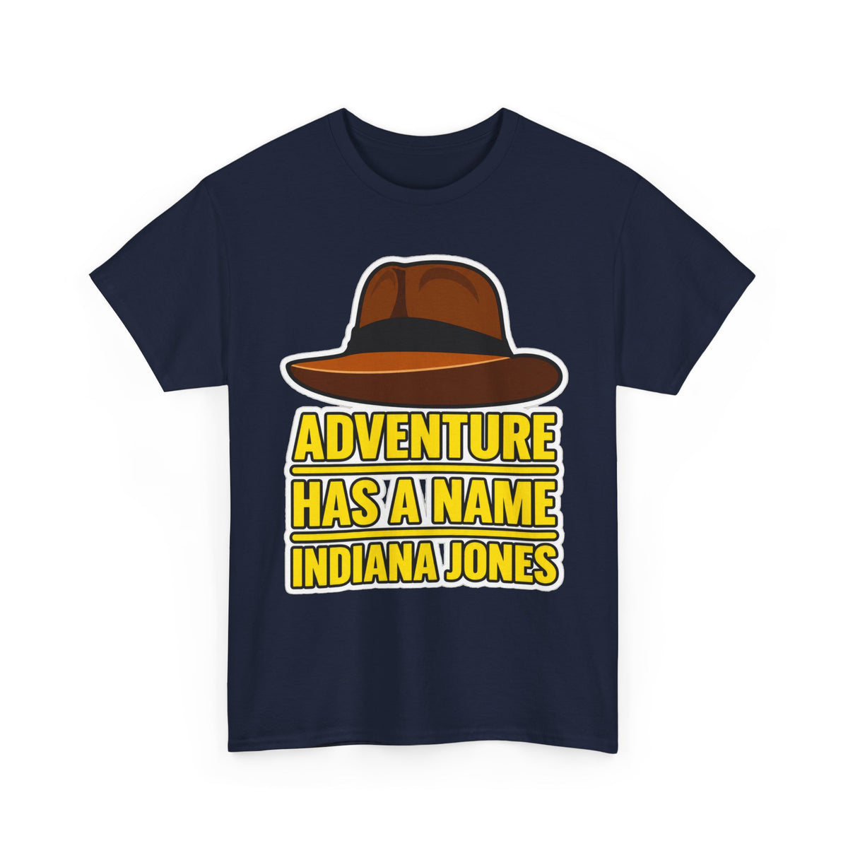 Adventure Has a Name Indiana Jones Graphic Cotton T-Shirt
