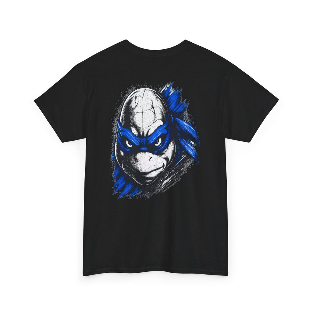 TMNT Leonardo Graphic Tee — Blue Mask Turtle T-Shirt