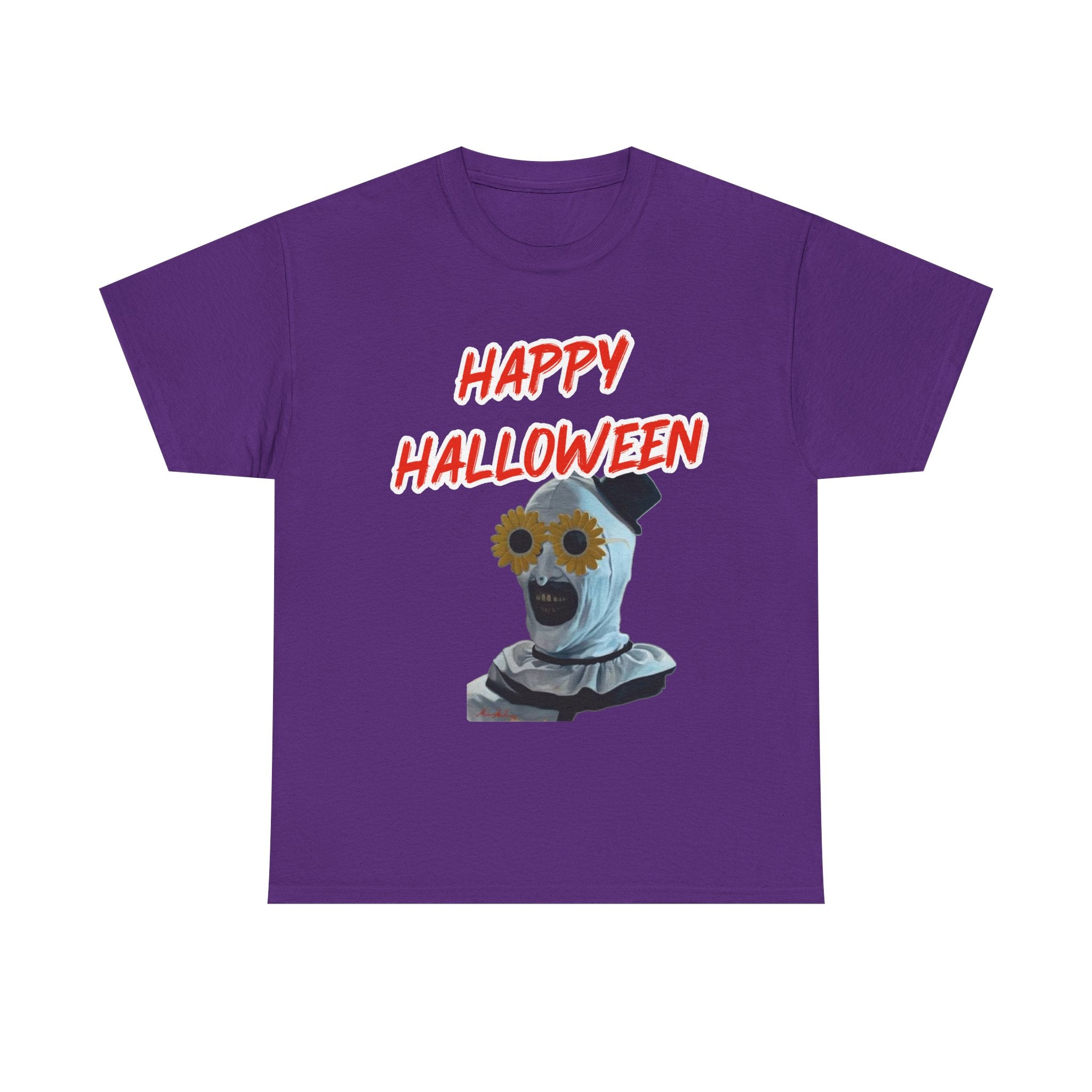 Happy Halloween Costume Mask T‑Shirt
