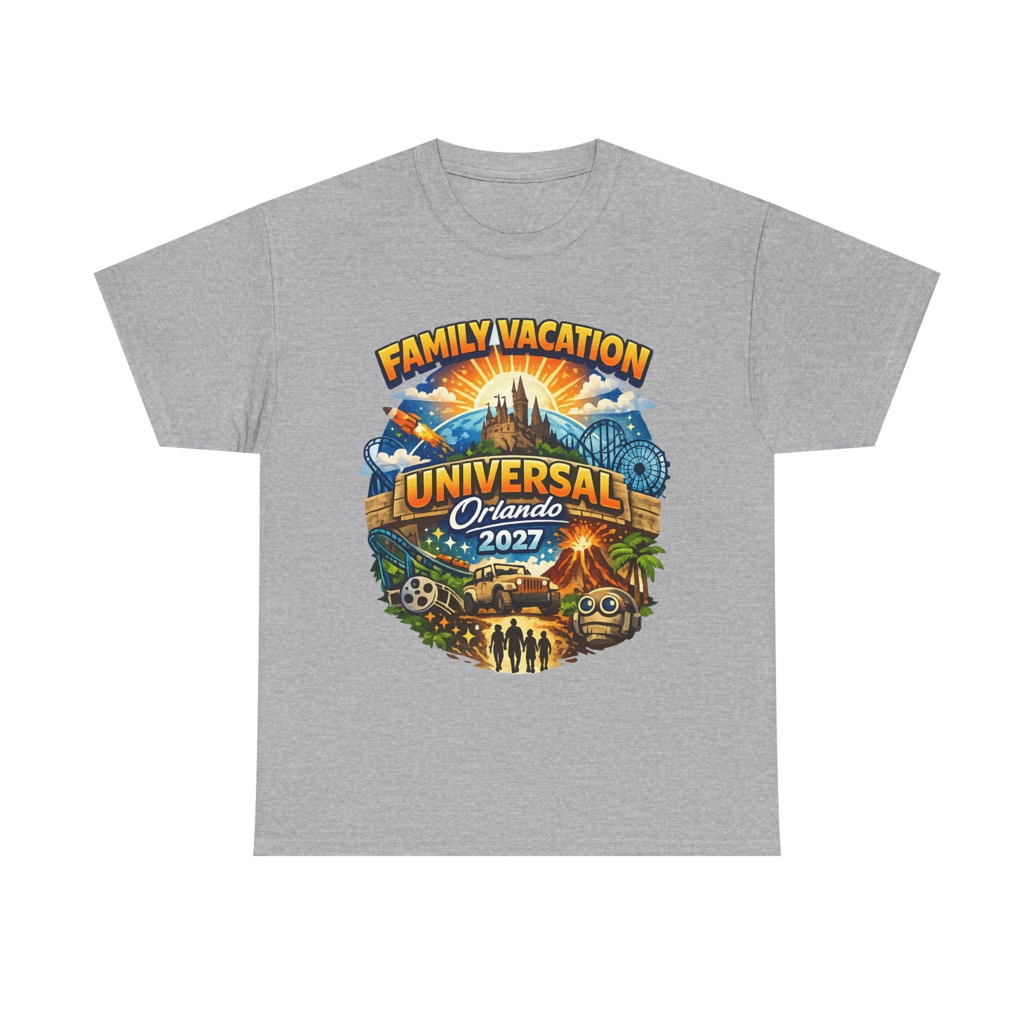 Universal Orlando 2027 Family Vacation T-Shirt