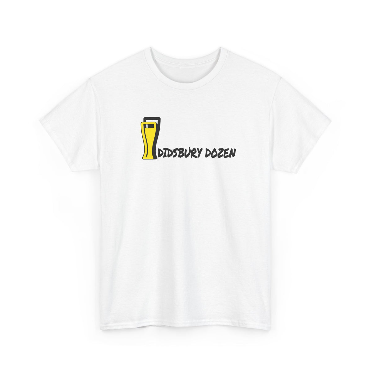 the Didsbury Dozen Beer Logo Cotton T-Shirt / Tee