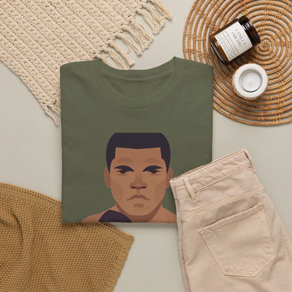 Muhammad Ali Boxing Champion Cotton T-Shirt