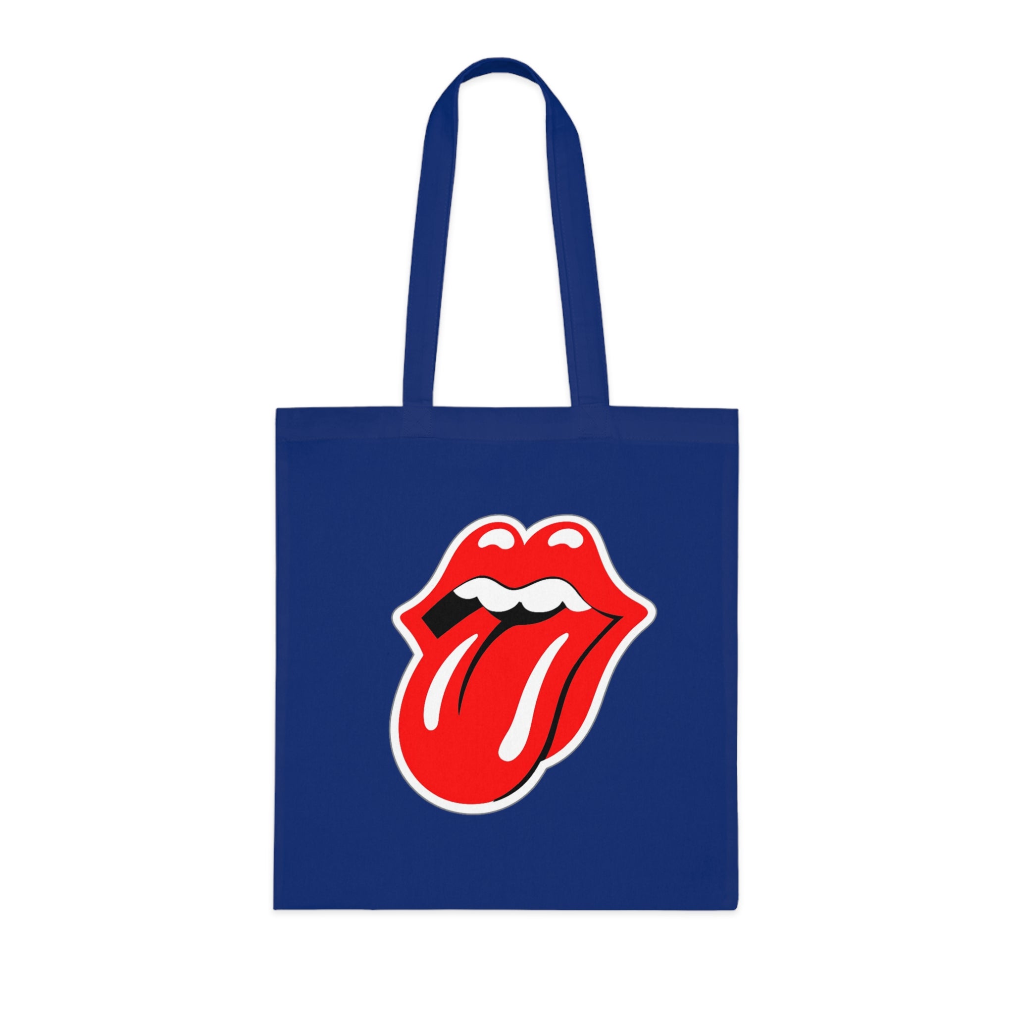 Rock Red Tongue Graphic Tote Bag