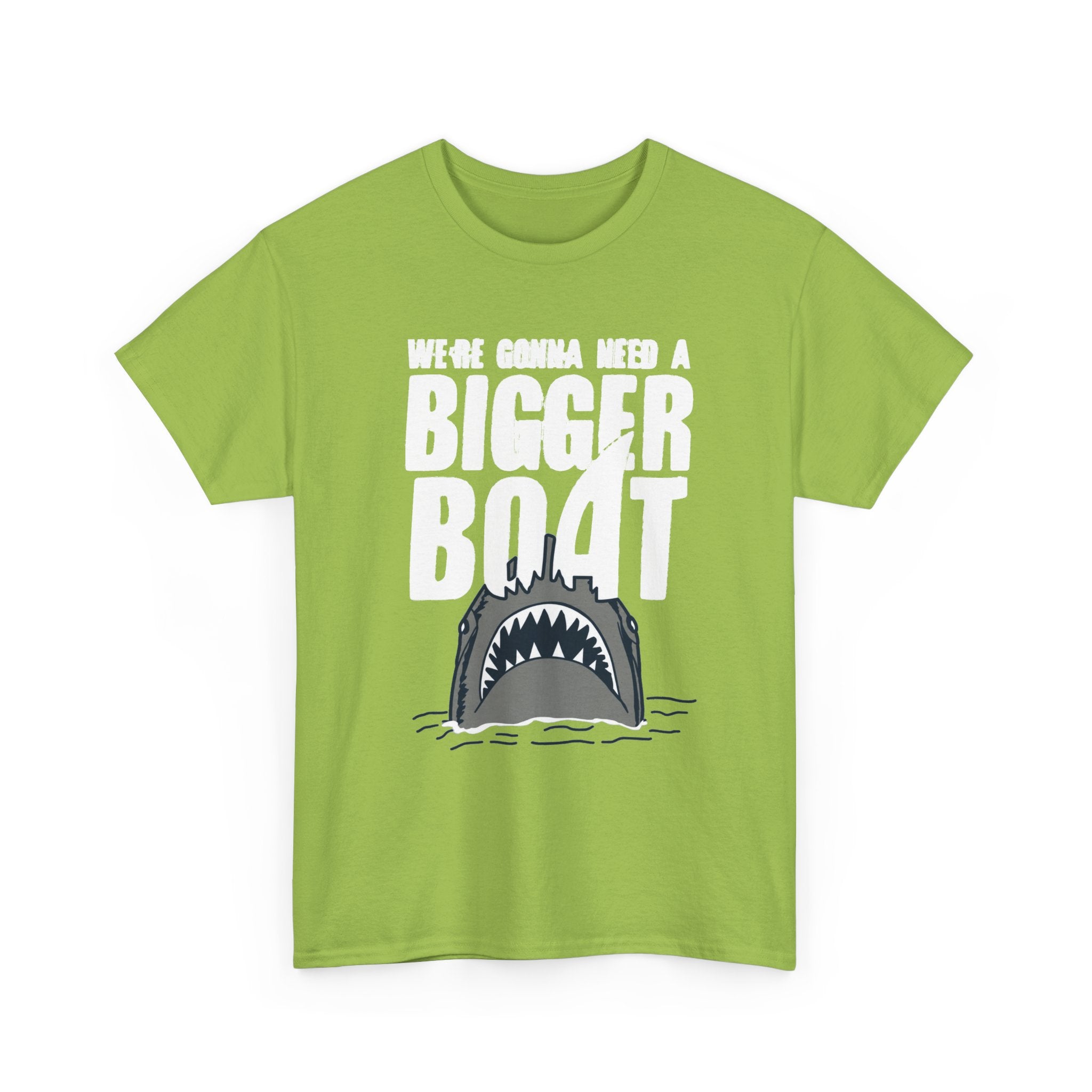 Bigger Boat Shark T-Shirt – 'We're Gonna Need a Bigger Boat' Graphic Tee