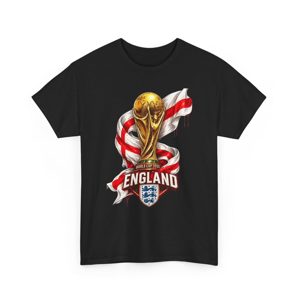 England World Cup Trophy T‑Shirt — St George's Cross Football Fan Tee