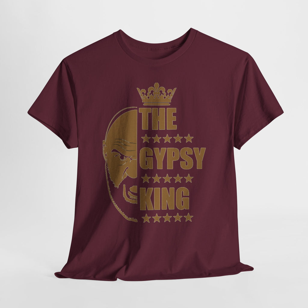 Gypsy King T-Shirt — Bold Tyson Fury Boxing Tribute Tee