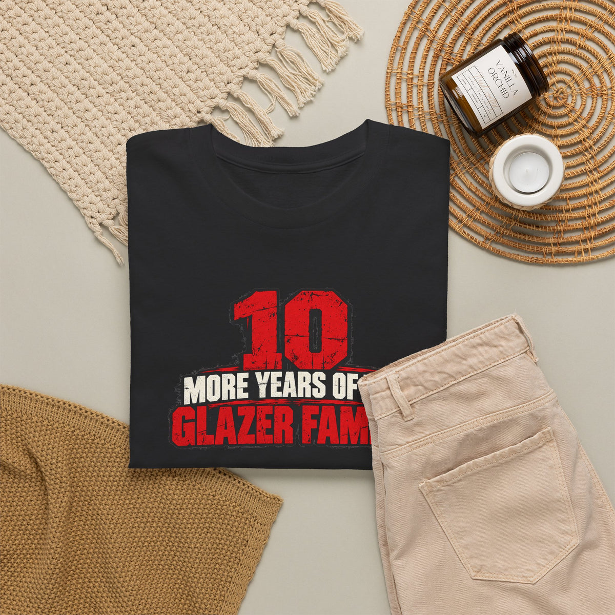 10 More Years of the Glazer Family T-Shirt — Football Fan Celebration Tee