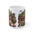 Scotland Souvenir Coffee Mug — Edinburgh Icons Collage (11oz & 15oz)