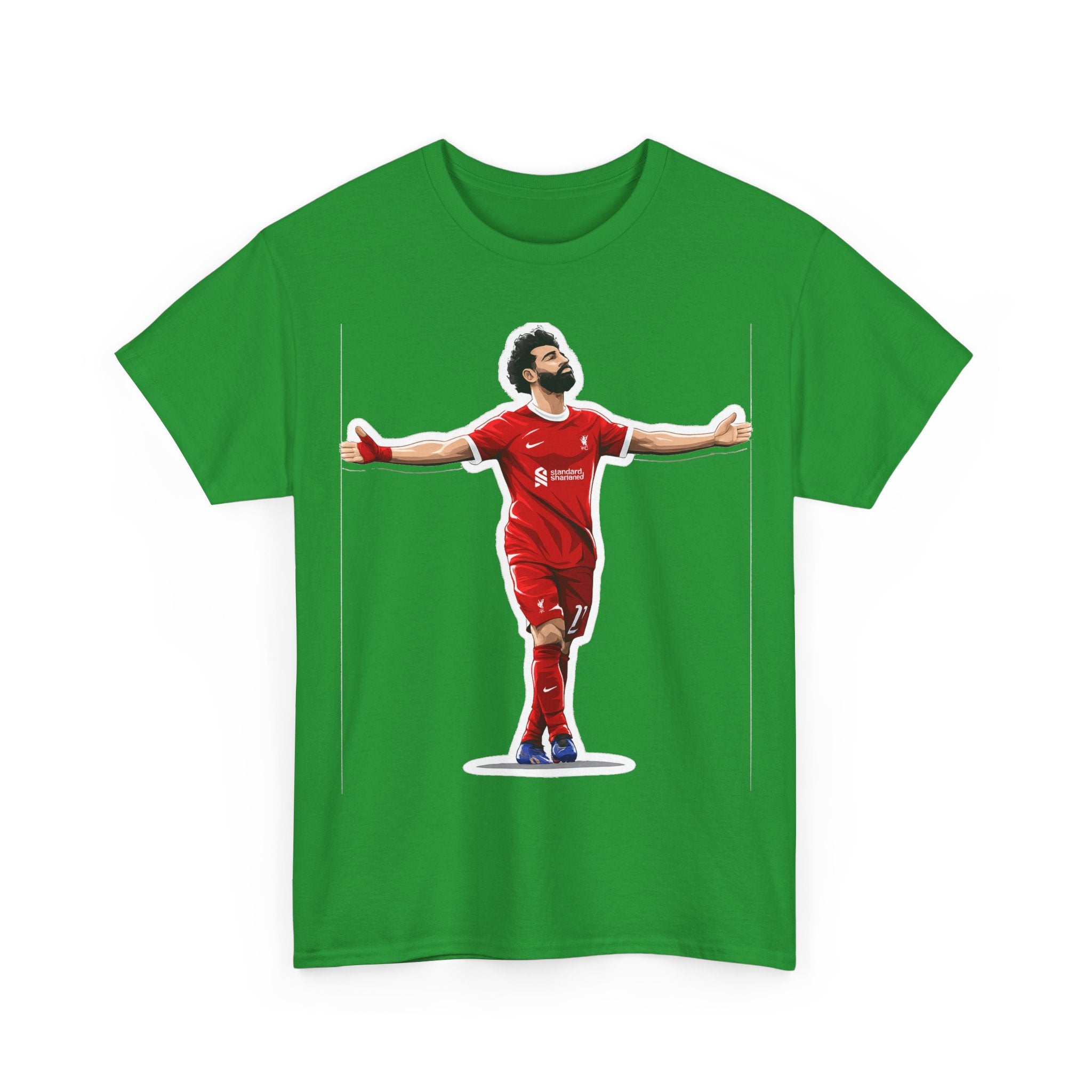 Mo Salah Celebration Tee — Liverpool Graphic T-Shirt
