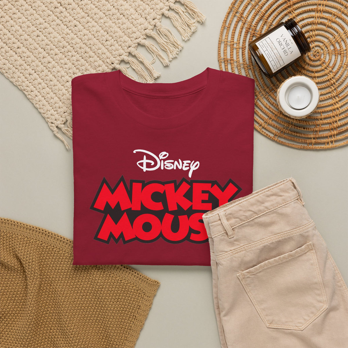 Disney Mickey Mouse Unisex Heavy Cotton Tee