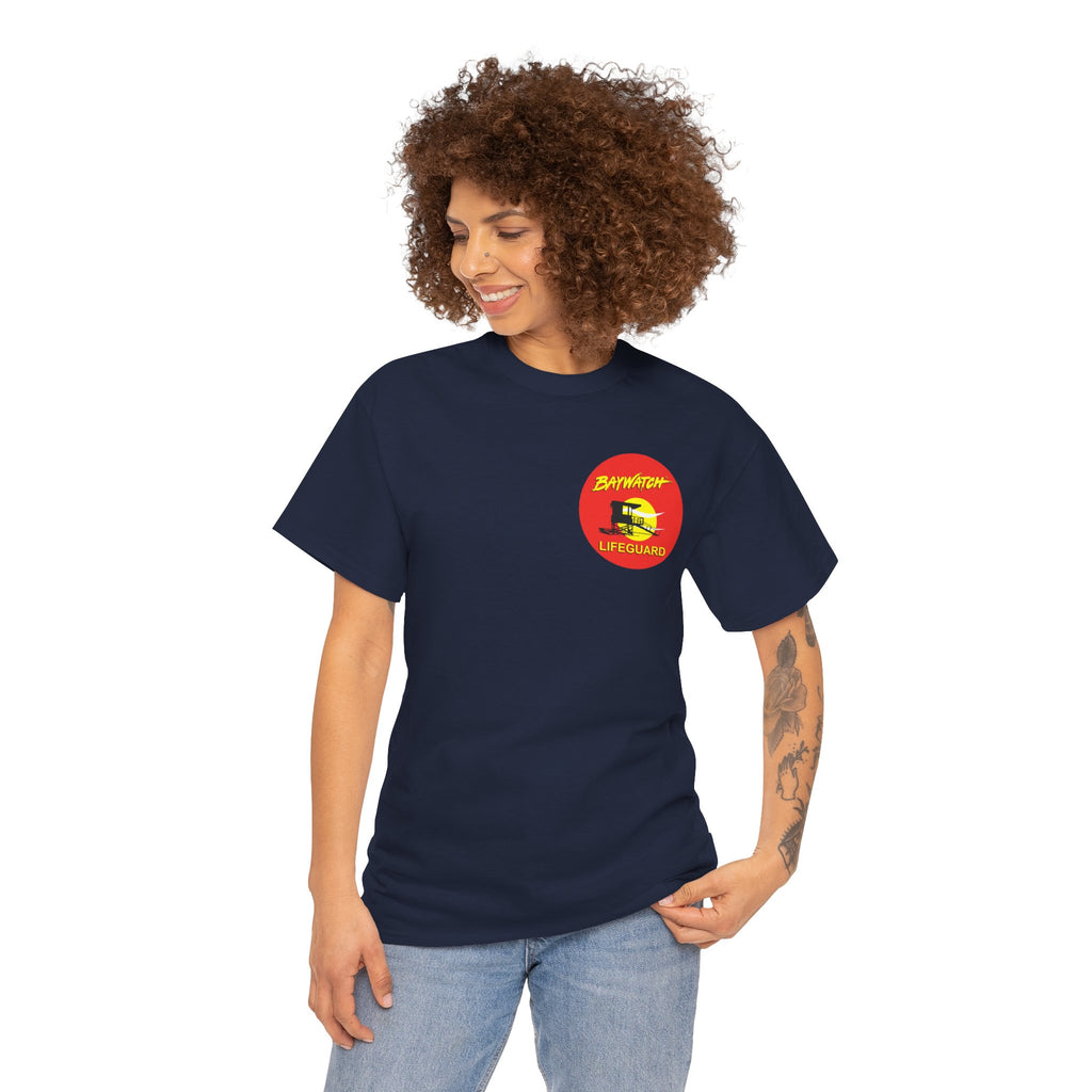 Baywatch Lifeguard Graphic Cotton T-Shirt