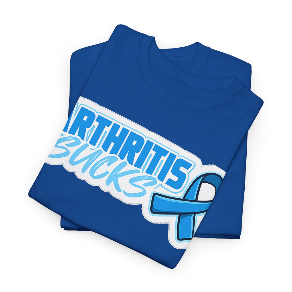 Arthritis Sucks T-Shirt with Awareness Ribbon — Arthritis Support Tee