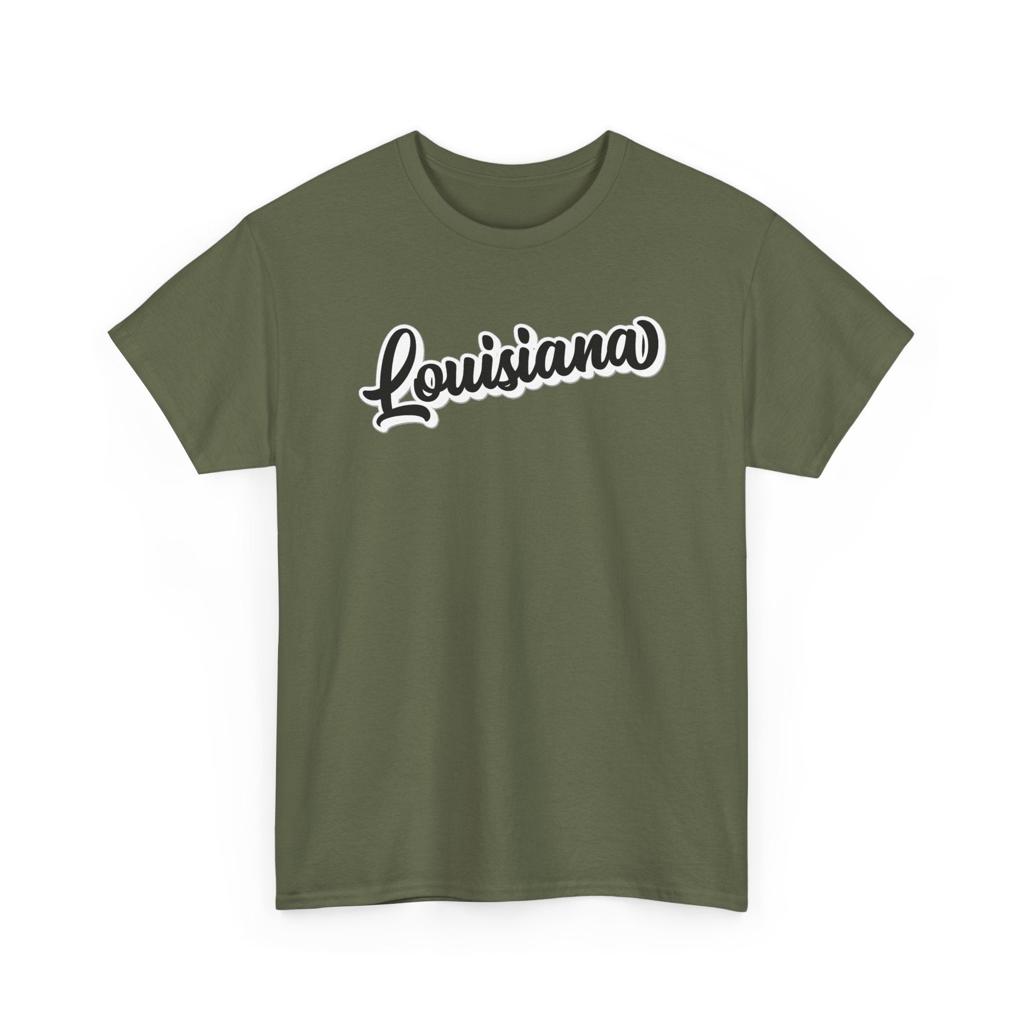 Louisiana Script Cotton T-Shirt