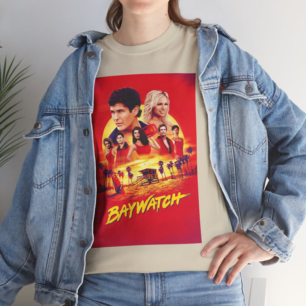 Baywatch Movie Poster Cotton T-Shirt