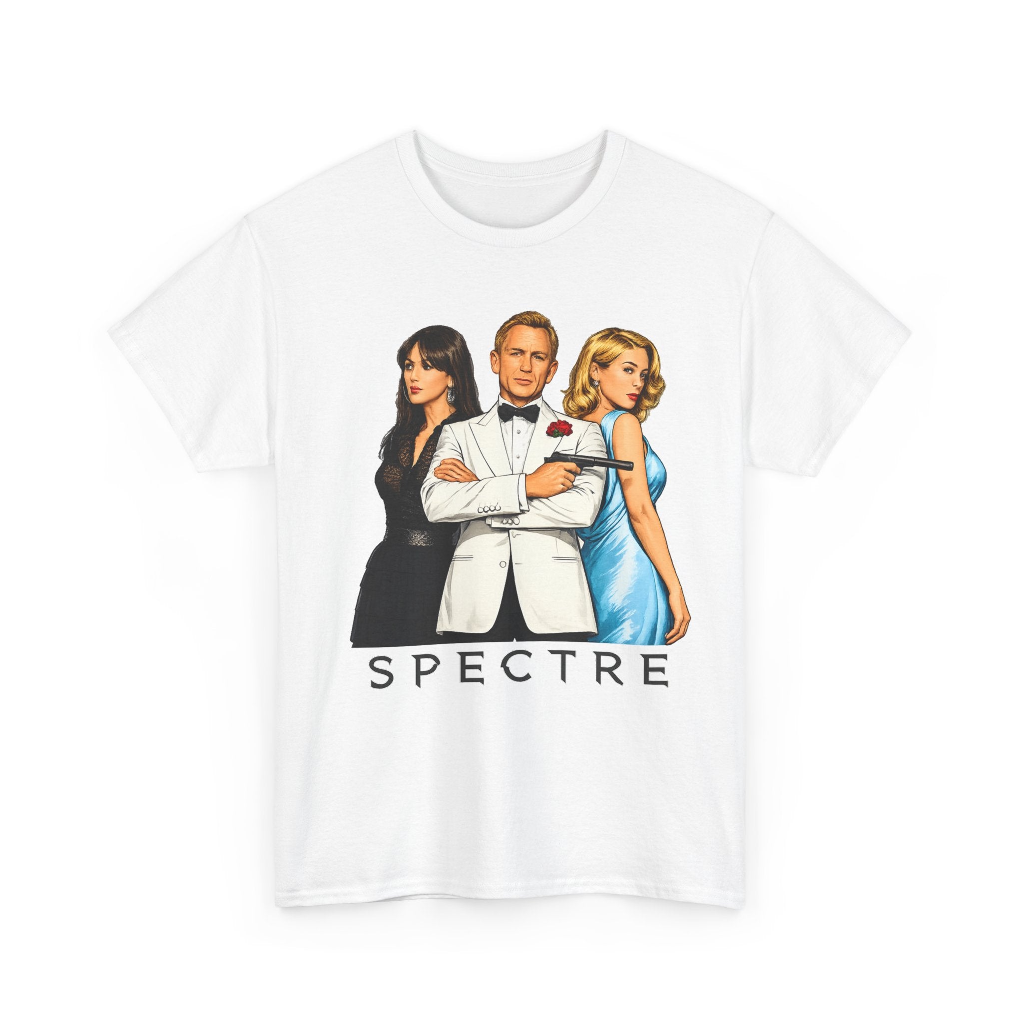 James Bond Spectre Movie Poster Tee — Retro James Bond Style Graphic T-Shirt
