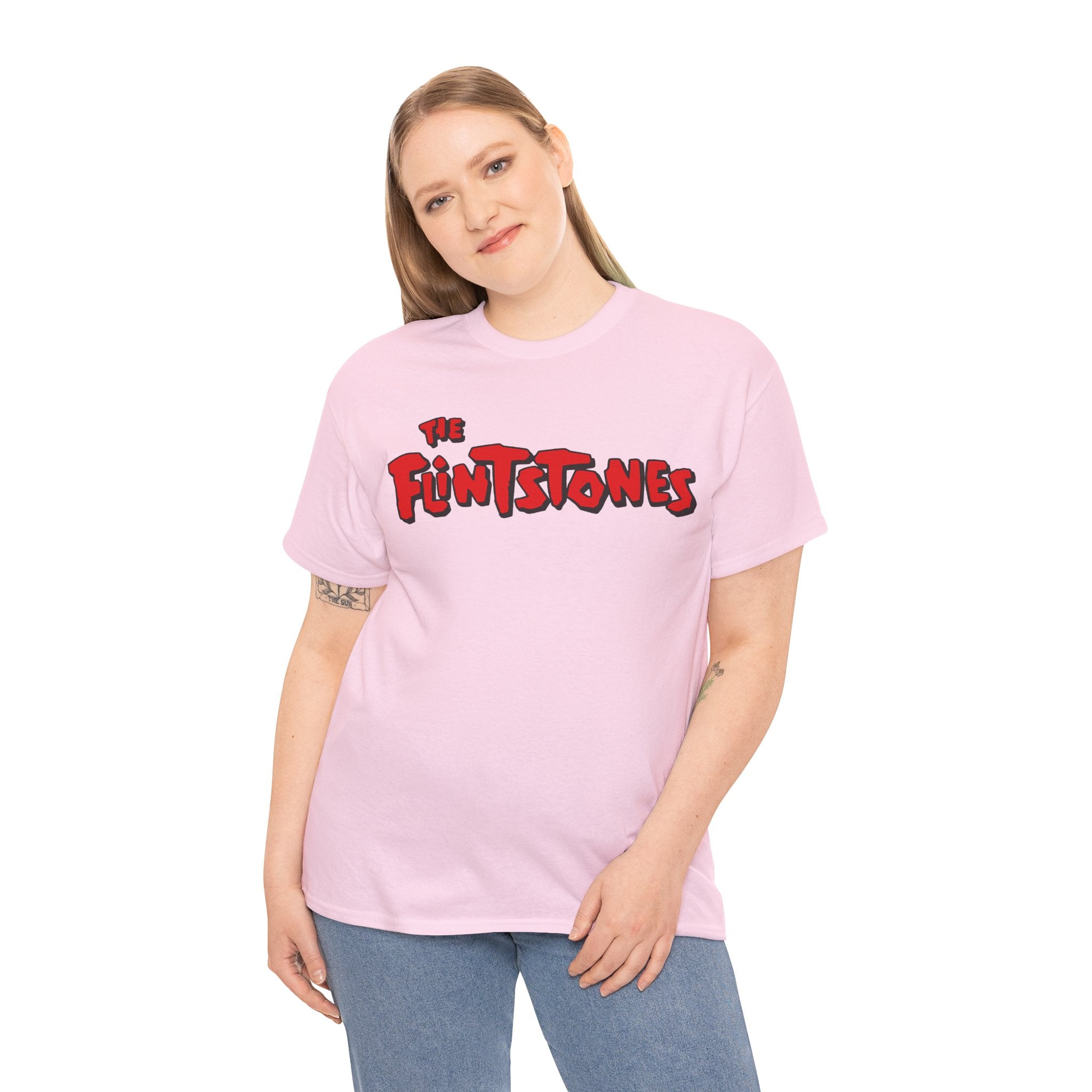 The Flintstones Logo Tee - Retro Cartoon Graphic T-Shirt