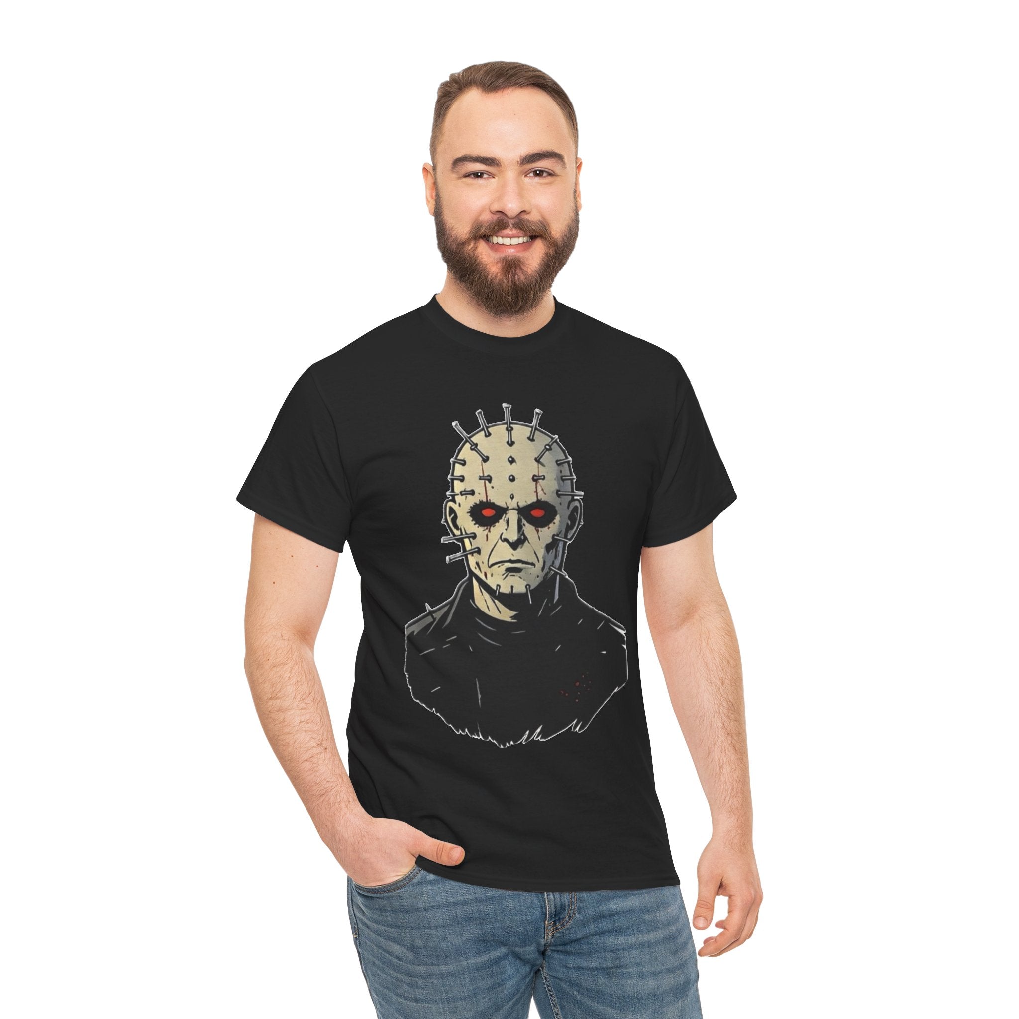 Hellraiser Pinhead T-Shirt — Horror Movie Graphic Tee
