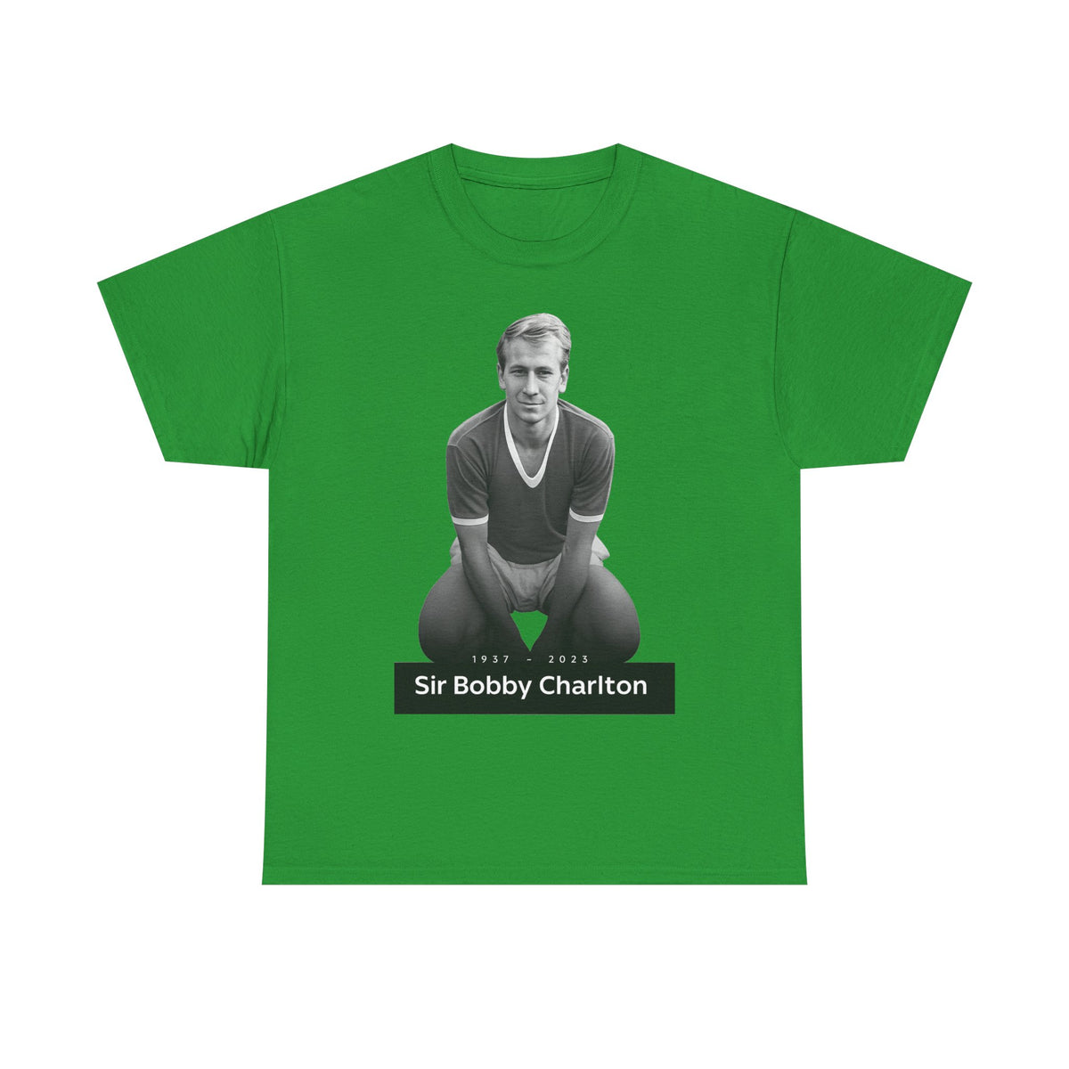 Sir Bobby Charlton Football Legend Cotton T‑Shirt