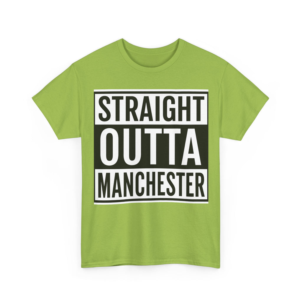 Straight Outta Manchester T-Shirt — Bold City Pride Tee