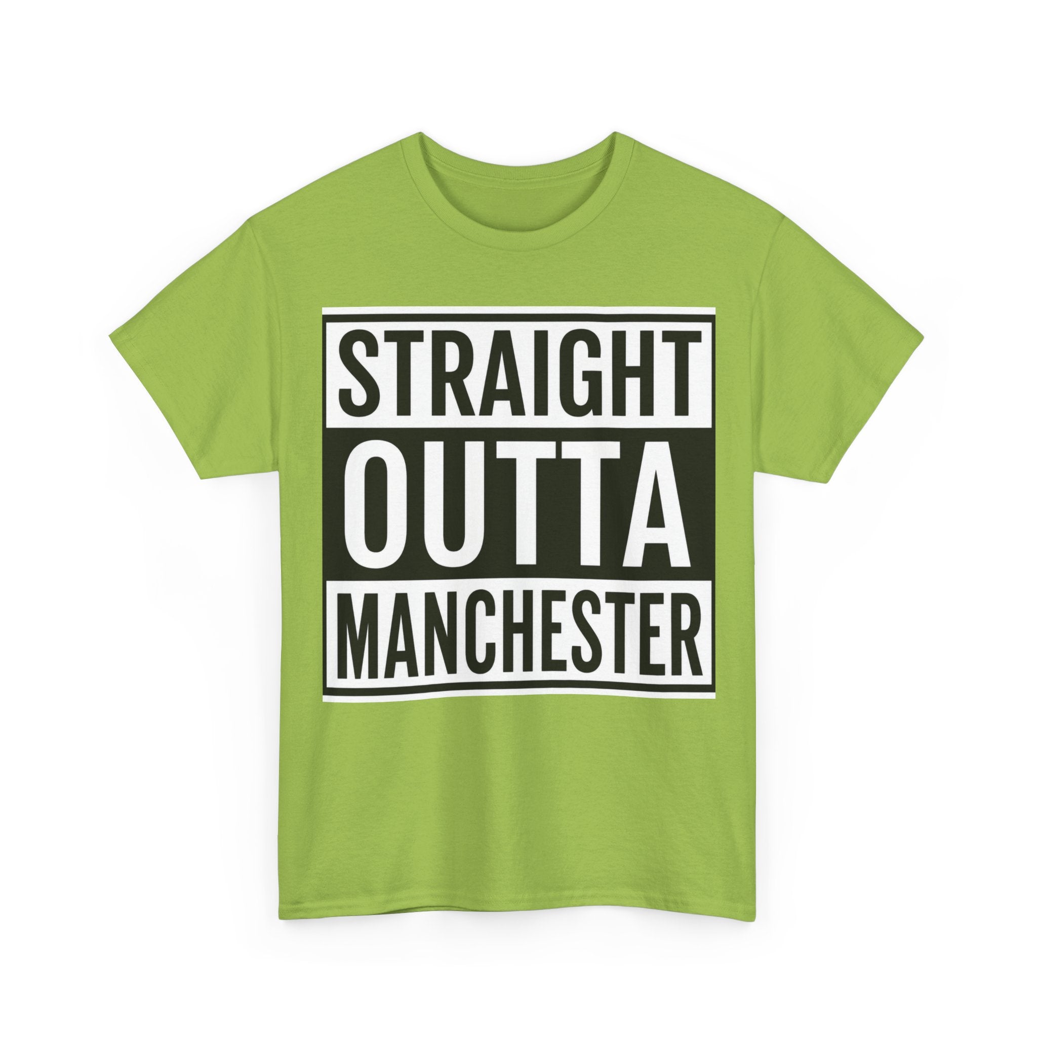 Straight Outta Manchester T-Shirt — Bold City Pride Tee