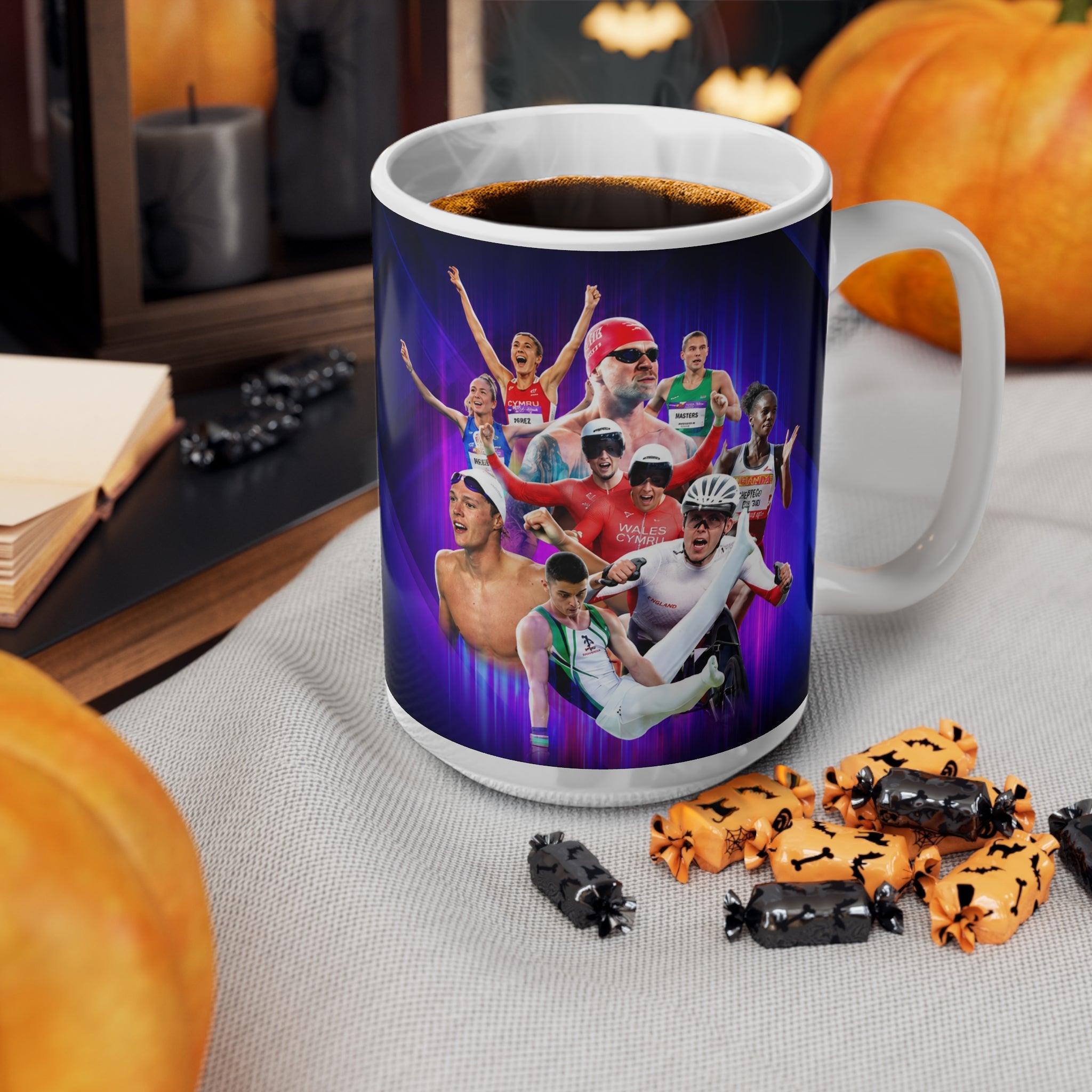 2026 Commonwealth Games Glasgow Ceramic Coffee Mug – Athlete Celebration 11oz/15oz