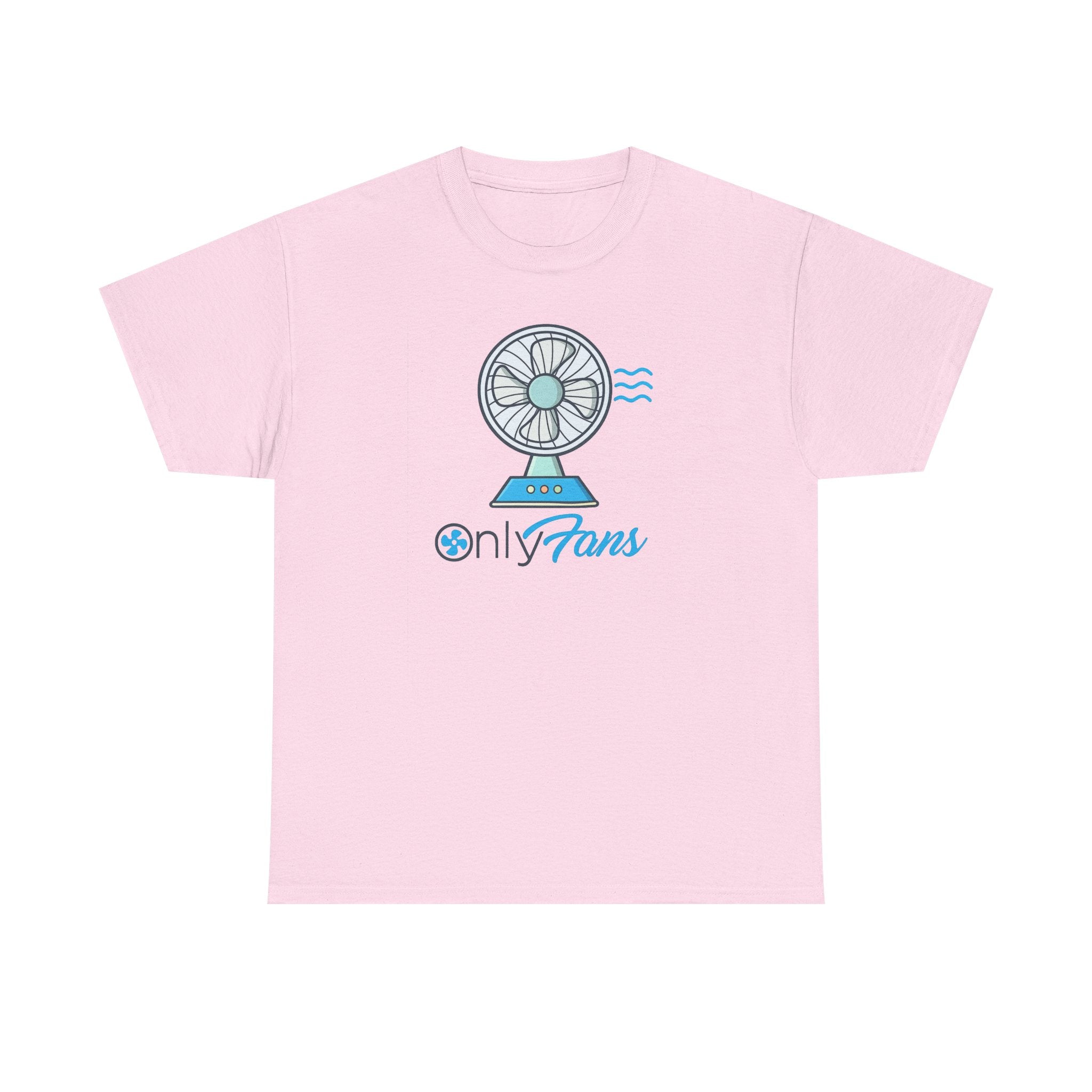Only Fans Graphic Tee — Cute Fan Illustration Novelty T-Shirt